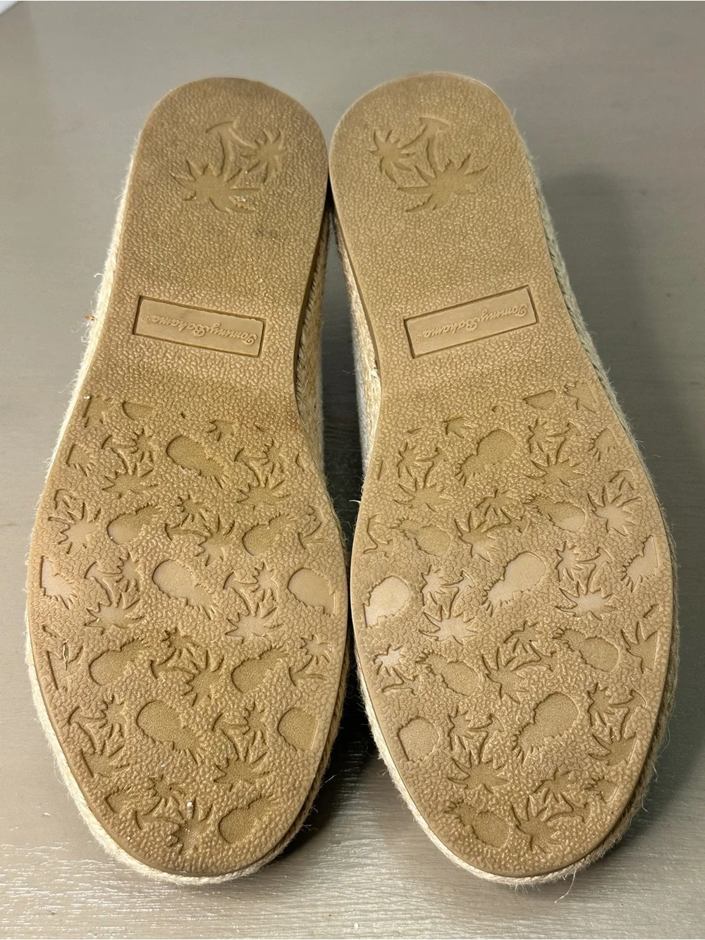 Tommy Bahama Gala Linen Espadrille Sneakers Beige Size 7M